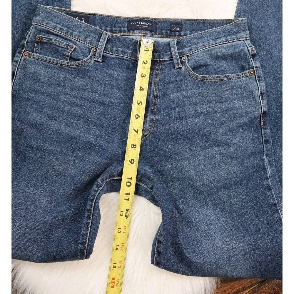 Lucky Brand 363 Vintage Straight Leg Blue Denim Jeans Men's Size 31x32